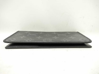 LOUIS VUITTON Vuitton Monogram Eclipse Portefeuille Braza M61697 Wallet