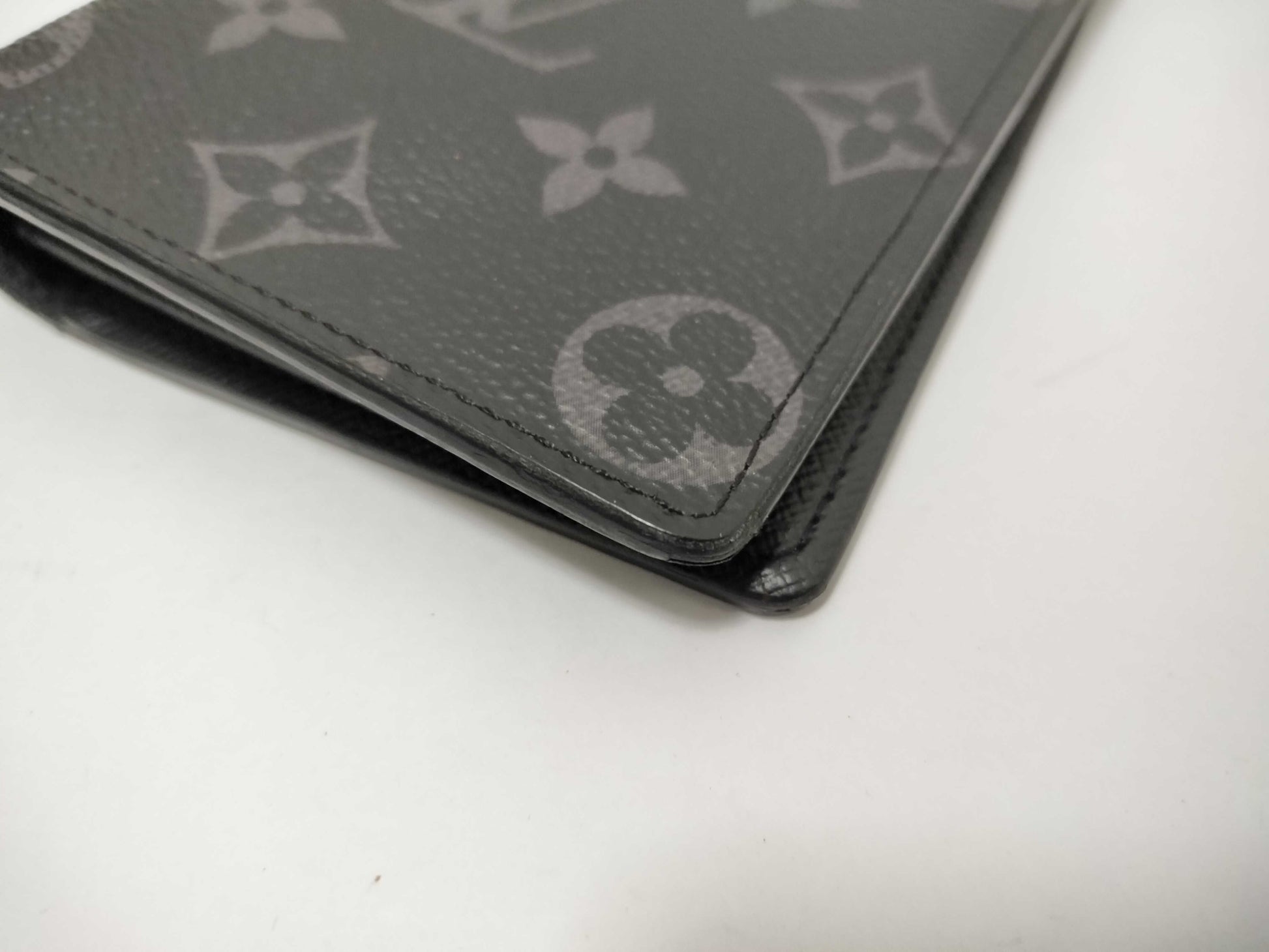 LOUIS VUITTON Vuitton Monogram Eclipse Portefeuille Braza M61697 Wallet