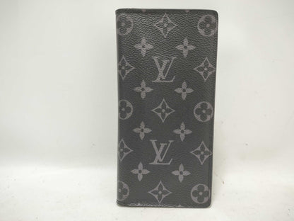 LOUIS VUITTON Vuitton Monogram Eclipse Portefeuille Braza M61697 Wallet