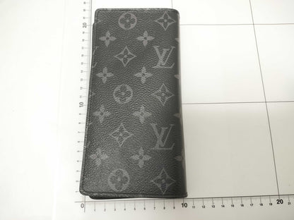LOUIS VUITTON Vuitton Monogram Eclipse Portefeuille Braza M61697 Wallet