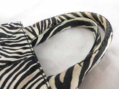 PRADA Zebra Hand Handbag