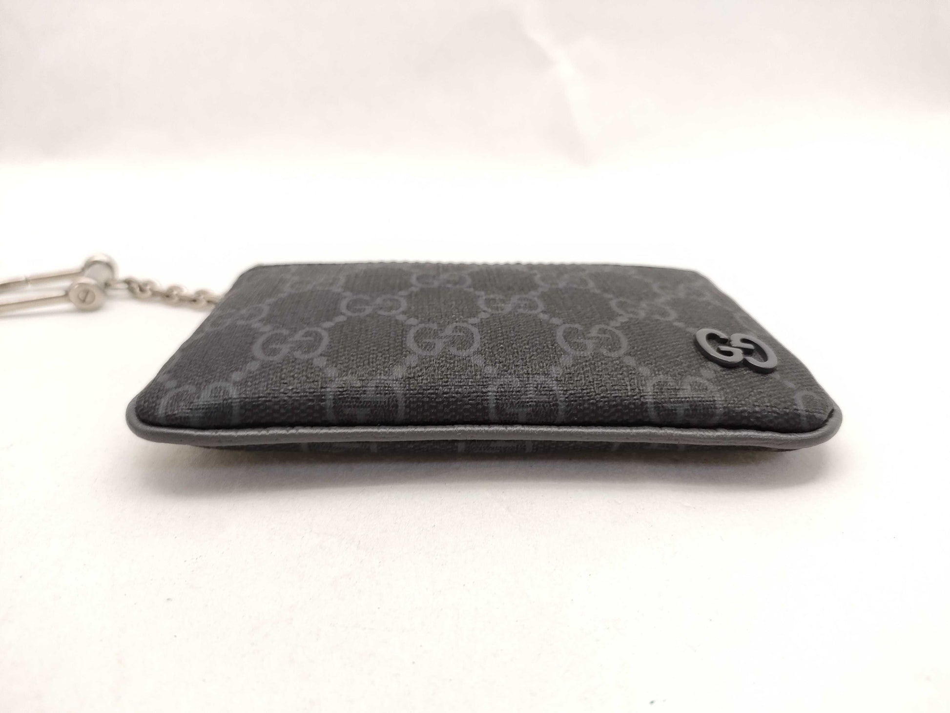 GUCCI Gucci Key Pouch 820666 Black Coin Case