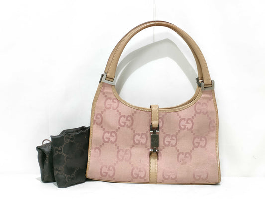 GUCCI GUCCI Gucci Jackie Handbag Pink Shoulder Bag