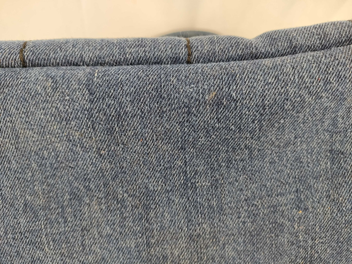 PRADA Unused Prada Denim Triangle Logo Canapa 2-Way Bag Handbag