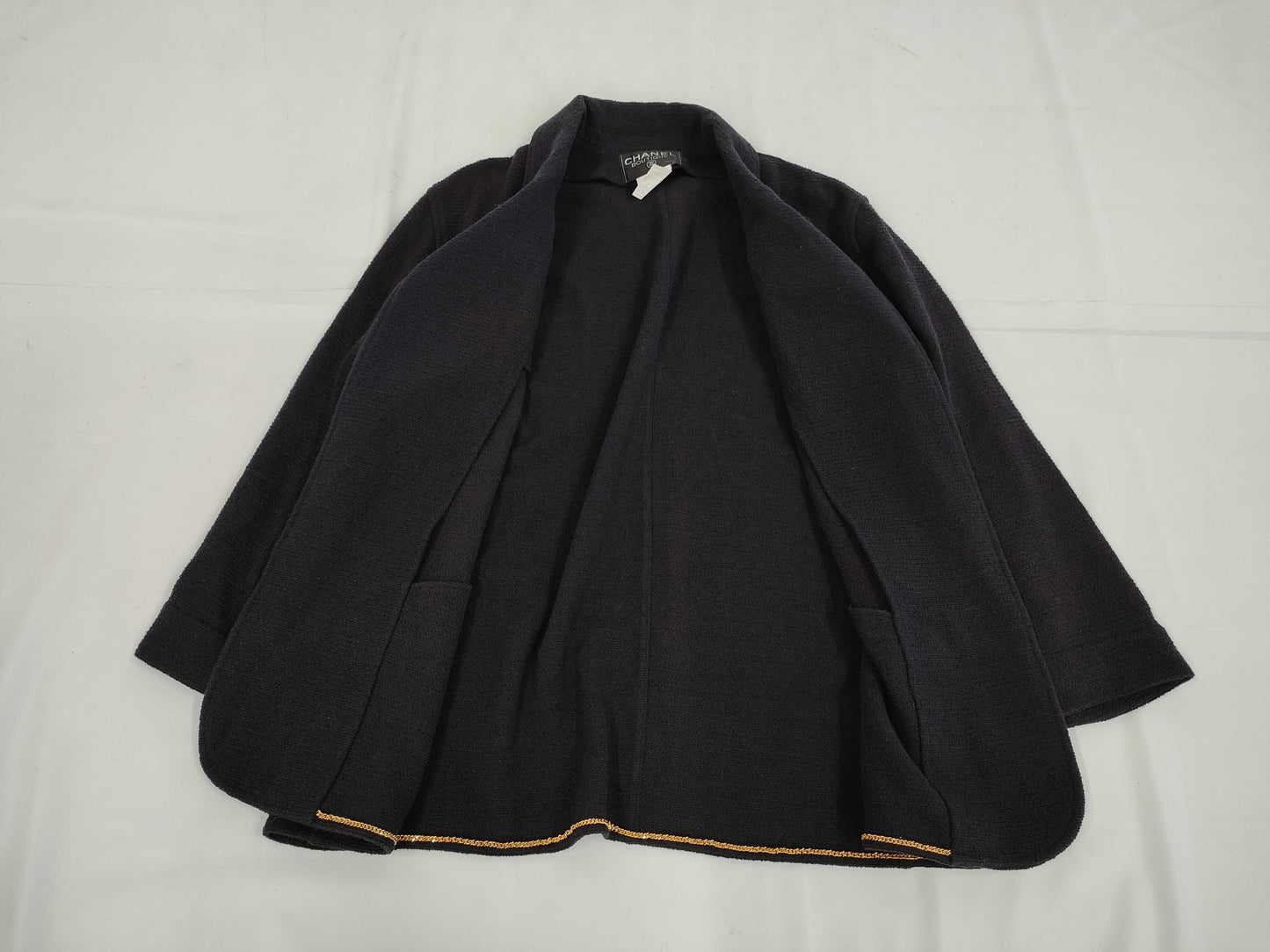 CHANEL 95A Coco Mark Chain 38 Coat