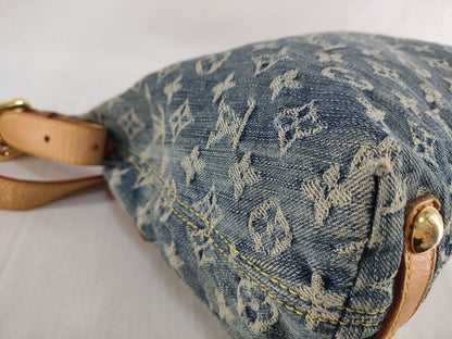 LOUIS VUITTON Monogram LOUIS VUITTON Monogram M95049 Denim Buggy PM Shoulder Bag Shoulder Bag