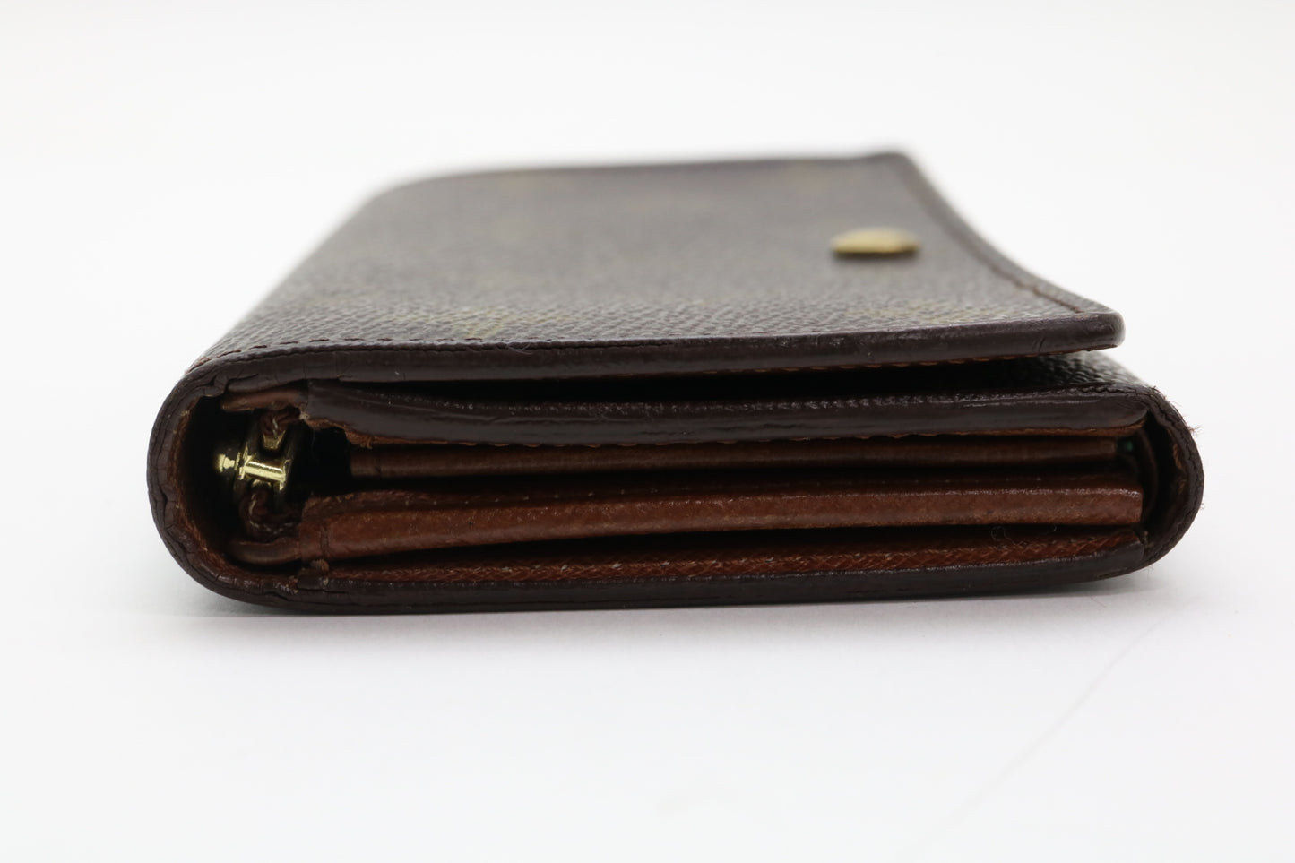 LOUIS VUITTON Monogram L-Zip Compact Wallet Wallet