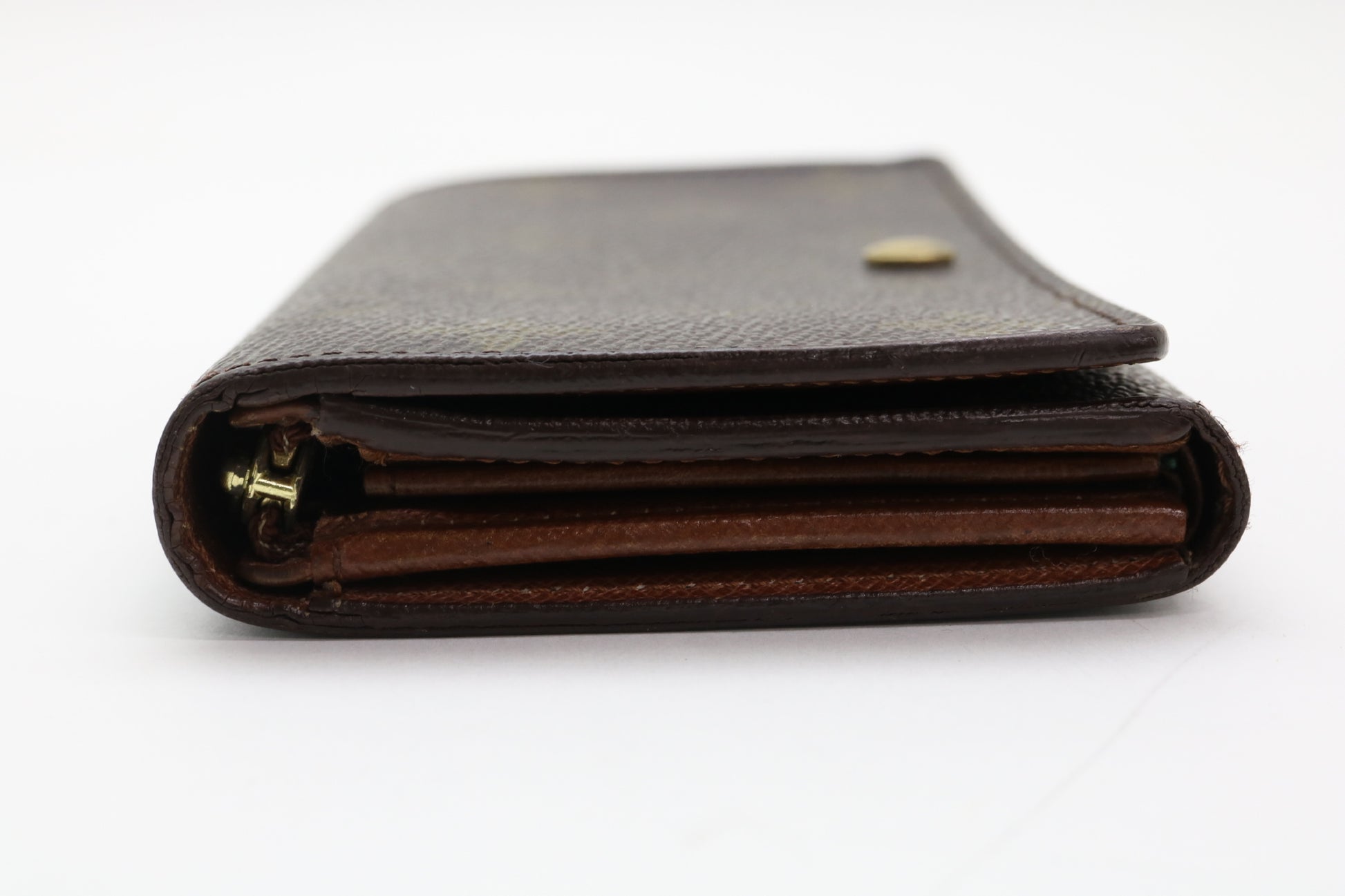 LOUIS VUITTON Monogram L-Zip Compact Wallet Wallet
