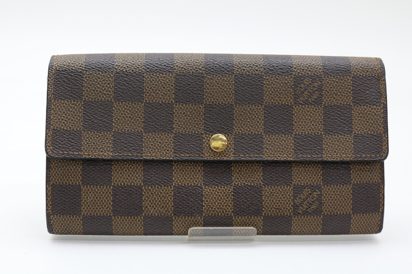 LOUIS VUITTON Damier Portefeuille Sara Long Purse Purse