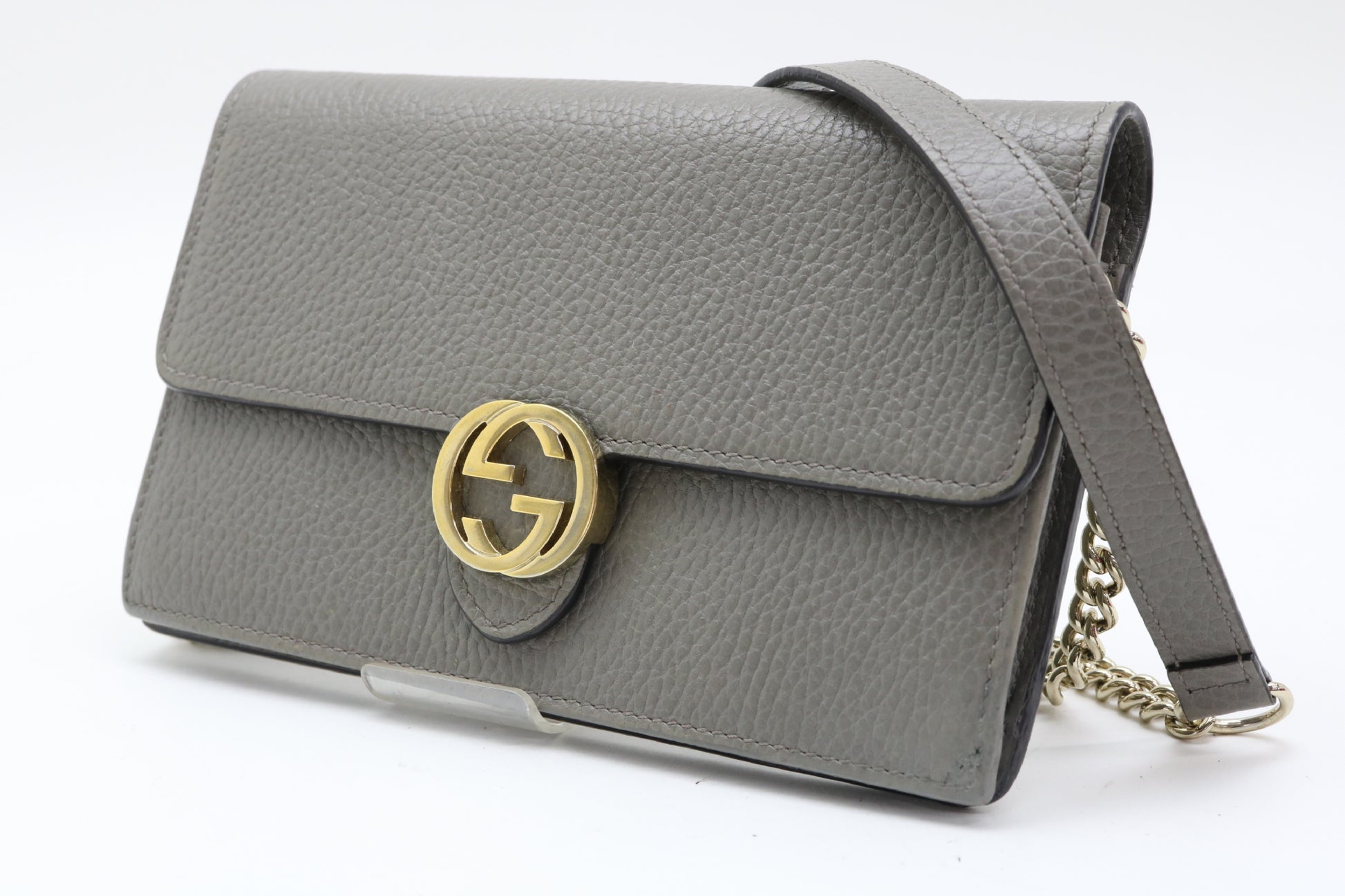 GUCCI Interlocking Leather Wallet