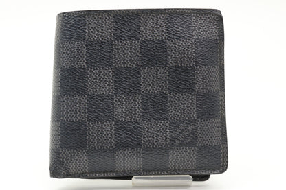 LOUIS VUITTON Damier Graffit Portefeuil Marco Wallet