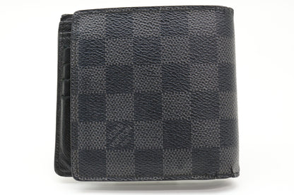 LOUIS VUITTON Damier Graffit Portefeuil Marco Wallet