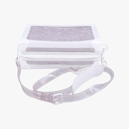 LOUIS VUITTON Soft Trunk Transparent x White Epiplage M55602 DU3199 Shoulder Bag