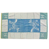 HERMES Towel Animo Natte Blue Face Towel Unused Other Accessories