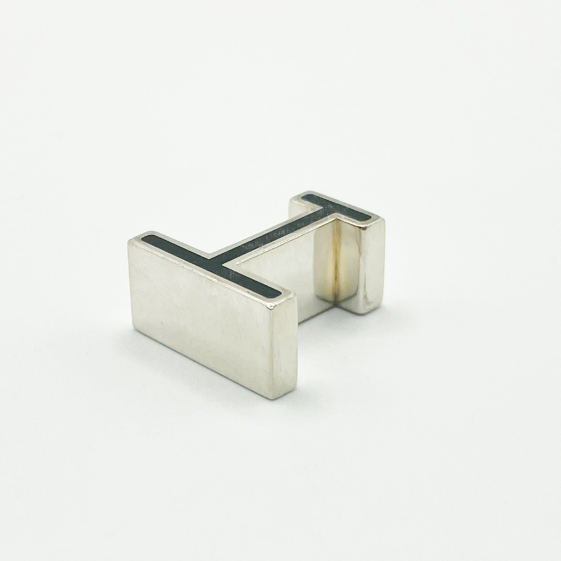 HERMES Cufflinks H Motif Silver Ag925 Cufflinks 19.5g Tie Clips & Cufflinks