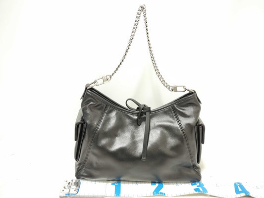 LOUIS VUITTON LV Carry All Vibe MM M24861 Lamb Leather Shoulder Bag
