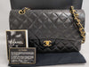 CHANEL Matelasse 25 Double Flap Chain Shoulder Bag, Lambskin, Gold Hardware, Coco Mark, 6376486