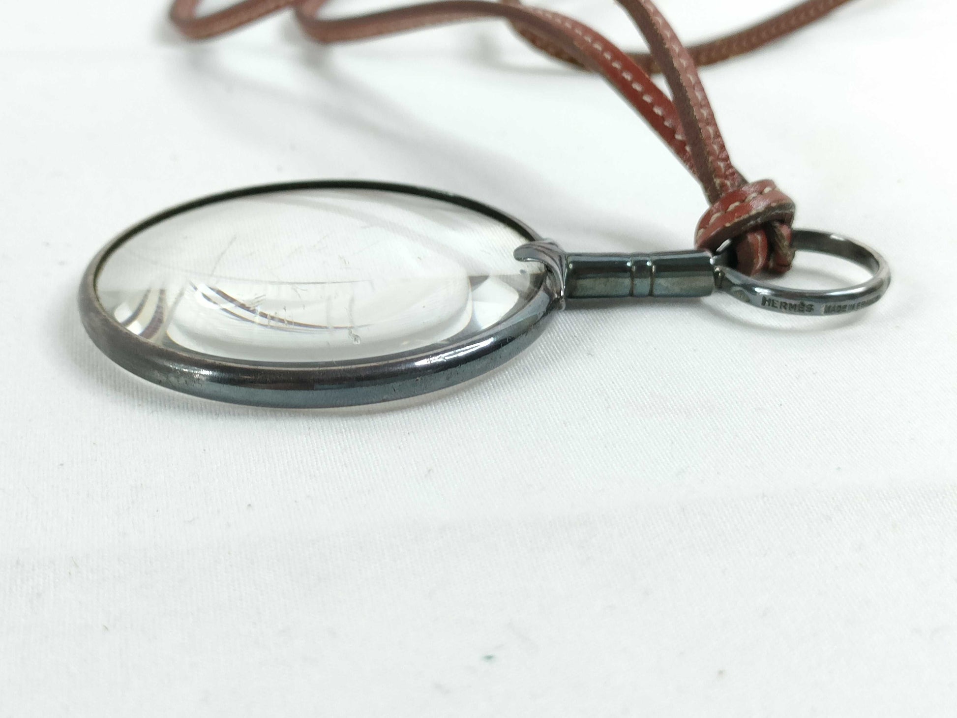 HERMES Necklace Loupe Necklace