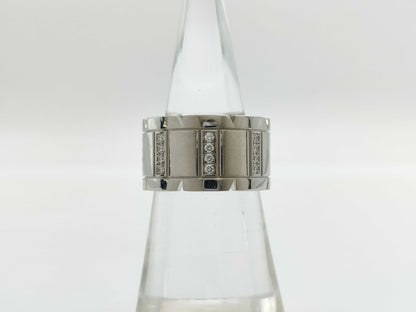 Cartier Tank Francaise #50 Diamond WG 750 16.3g Ring 