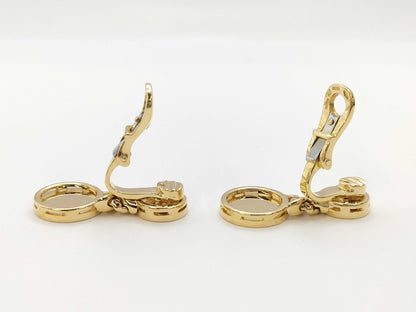 BVLGARI BB Colored Stone YG 750 16.0g Earrings 