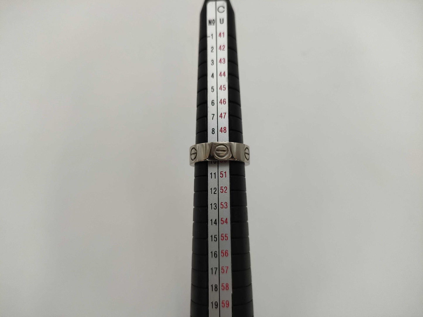 Cartier Love #50 WG 750 8.0g Ring 