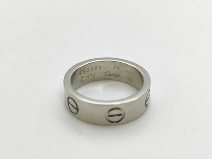 Cartier Love #50 WG 750 8.0g Ring 