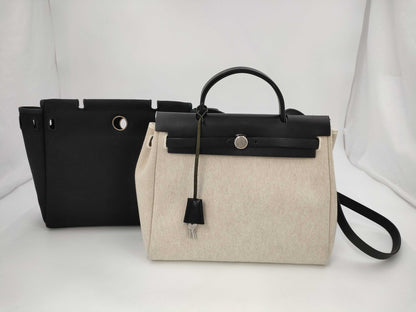 HERMES Hermes Airbag PM Shoulder Bag with F Stamp