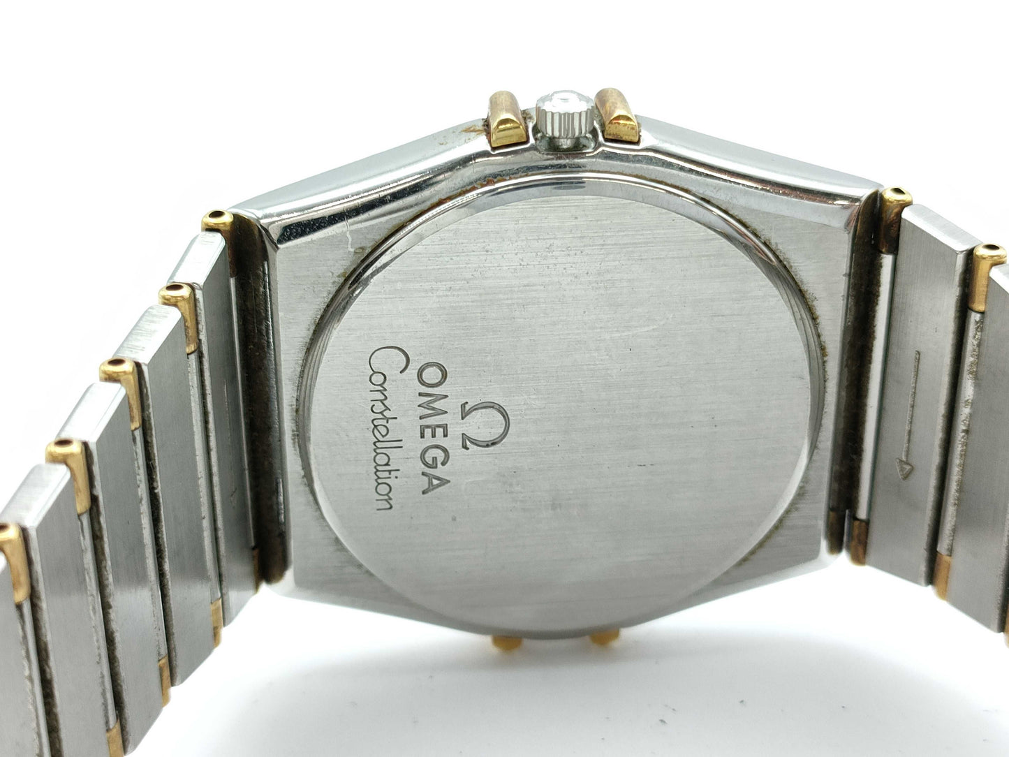 OMEGA Constellation Black Dial Quartz Immovable Boy's Watch