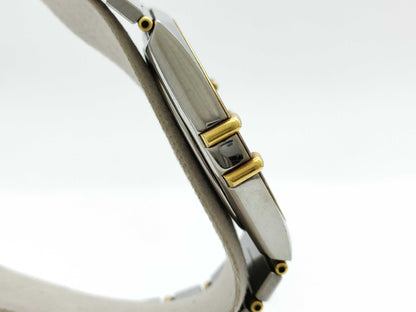 OMEGA Constellation Black Dial Quartz Immovable Boy's Watch