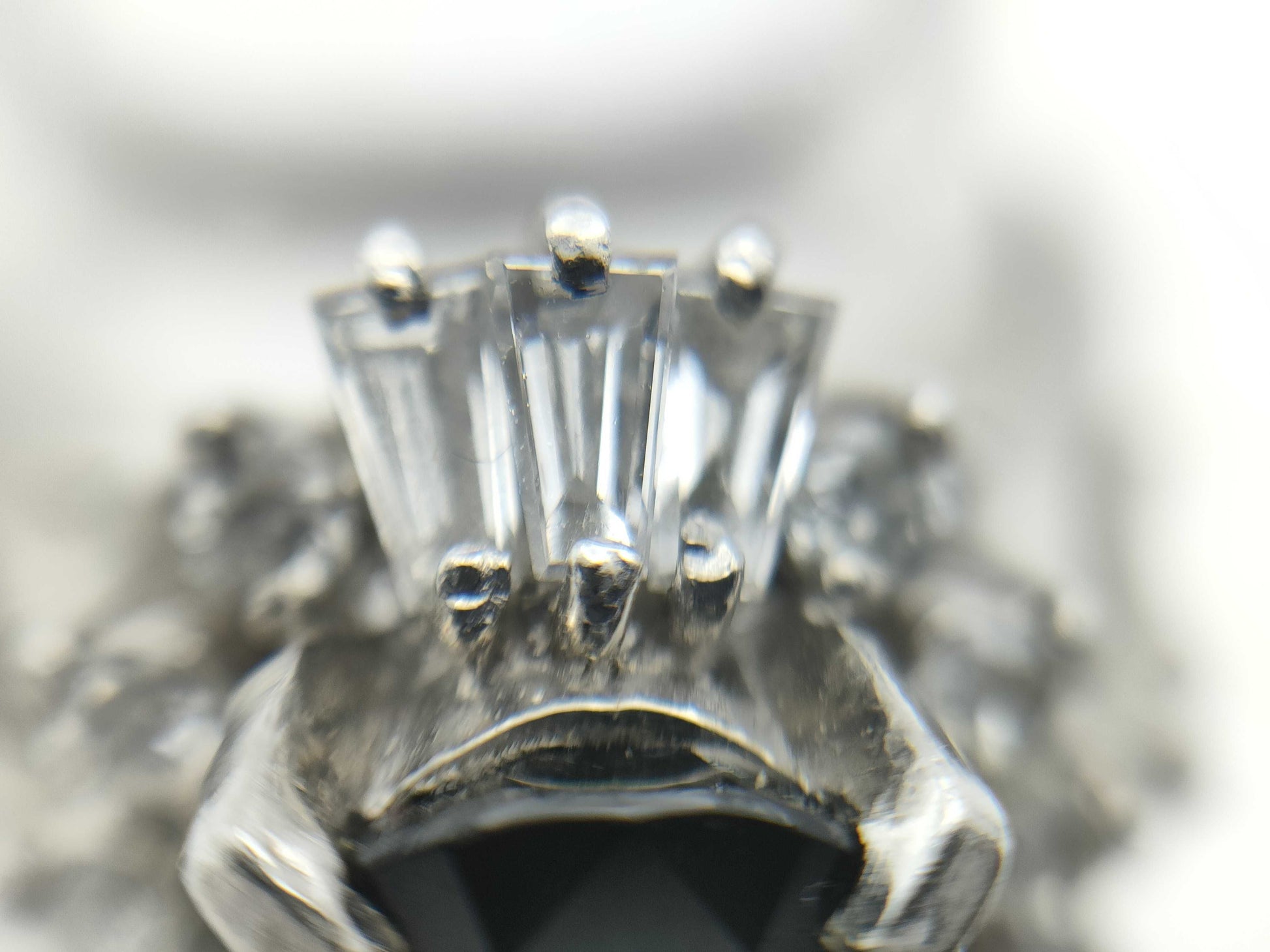S2.46ct D0.61ct PT900 6.8g Ring 