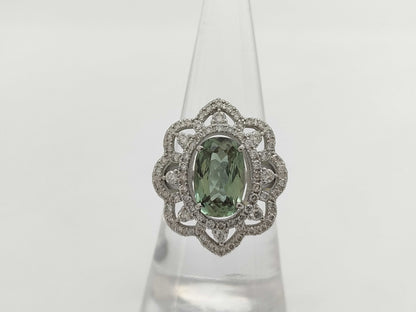 AX2.85ct D0.76ct PT950 8.3g Ring 