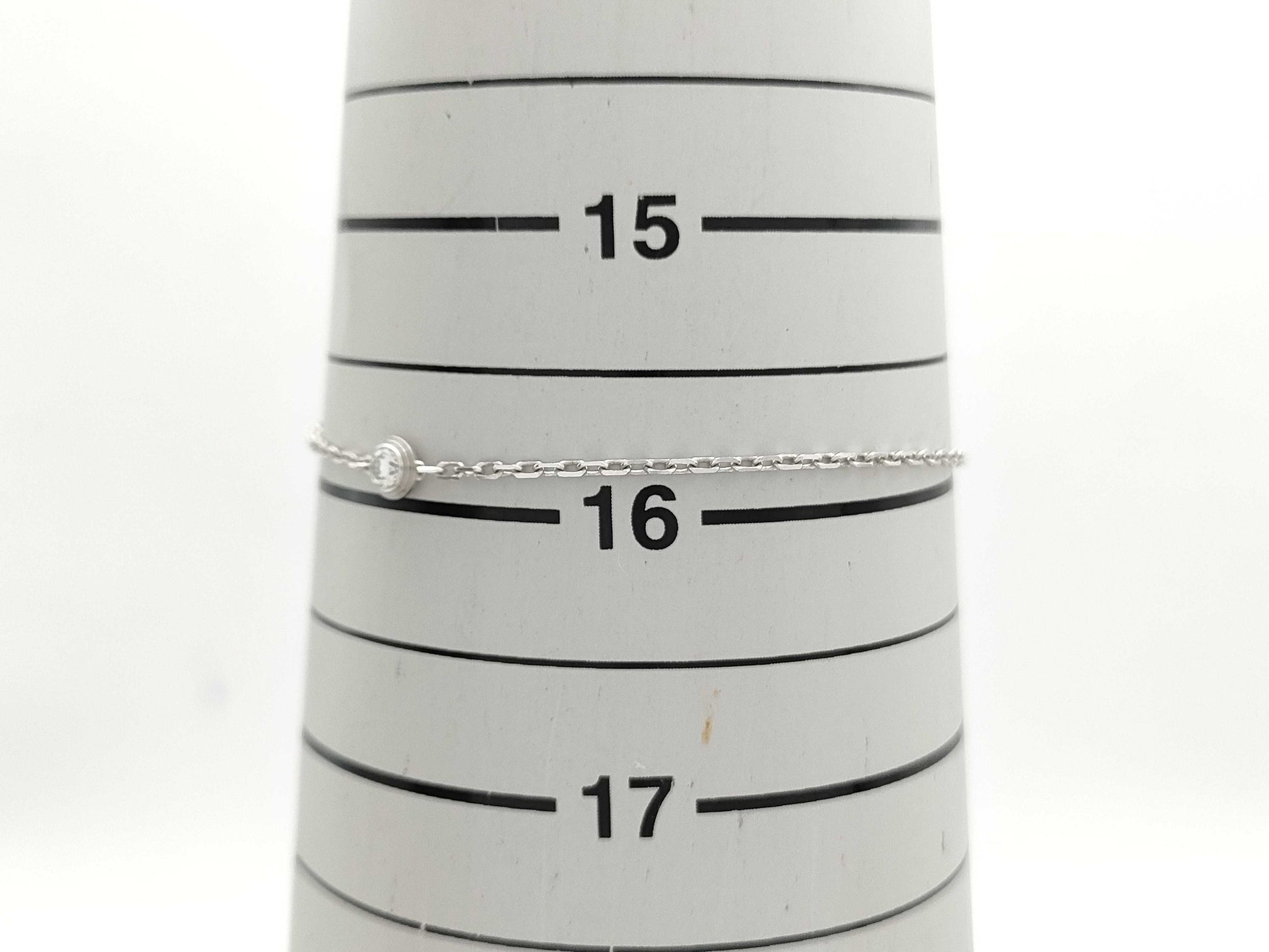 Cartier Diarmand Leger d'Amour 1PD WG 750 2.3g Bracelet Bangle 