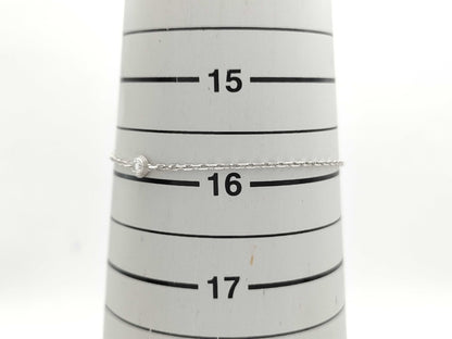 Cartier Diarmand Leger d'Amour 1PD WG 750 2.3g Bracelet Bangle 