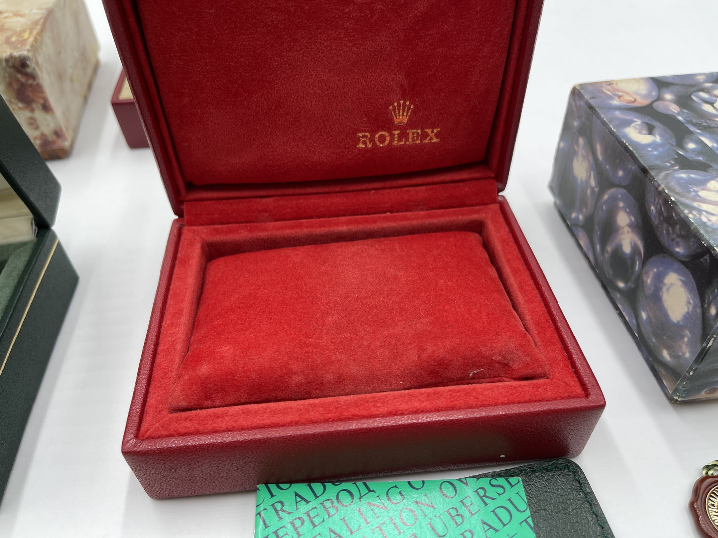 ROLEX Empty Box 3-Piece Set Unisex