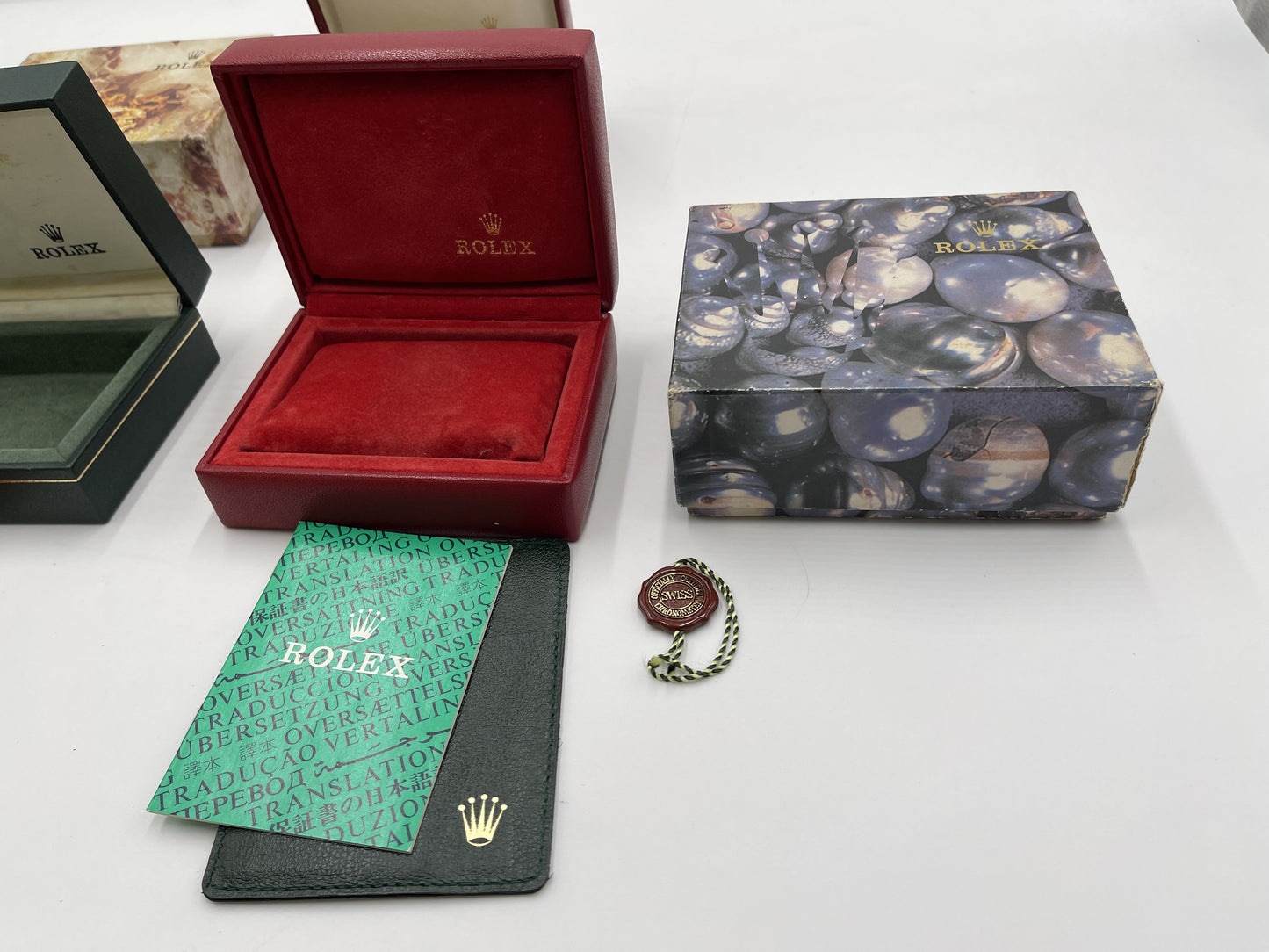 ROLEX Empty Box 3-Piece Set Unisex