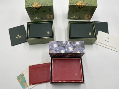 ROLEX Empty Box 3-Piece Set Unisex