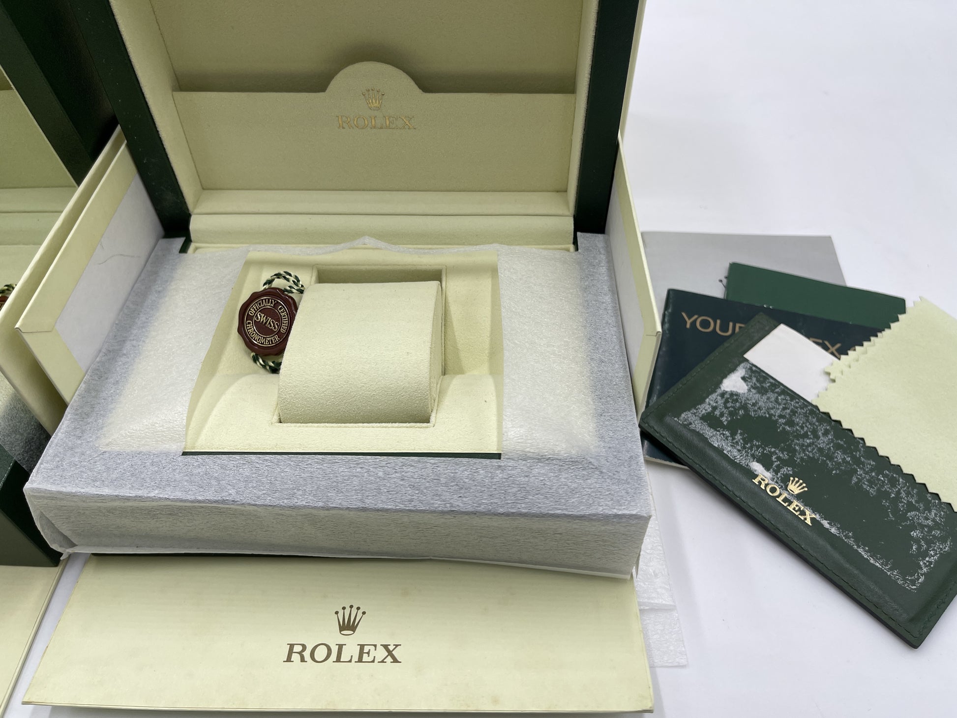 ROLEX Empty Box 3-Piece Set Men's Watch