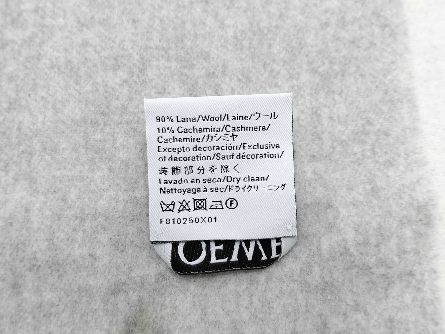 LOEWE LOEWE Wool & Cashmere Muffler Muffler