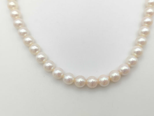 Pearl diameter approx. 6.5-6.9mm SV 29.6g Necklace 