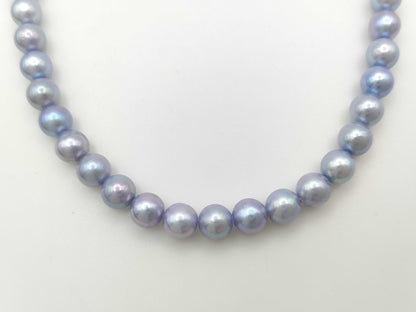 Pearl diameter approx. 7.1-7.4mm SV 32.4g Necklace 