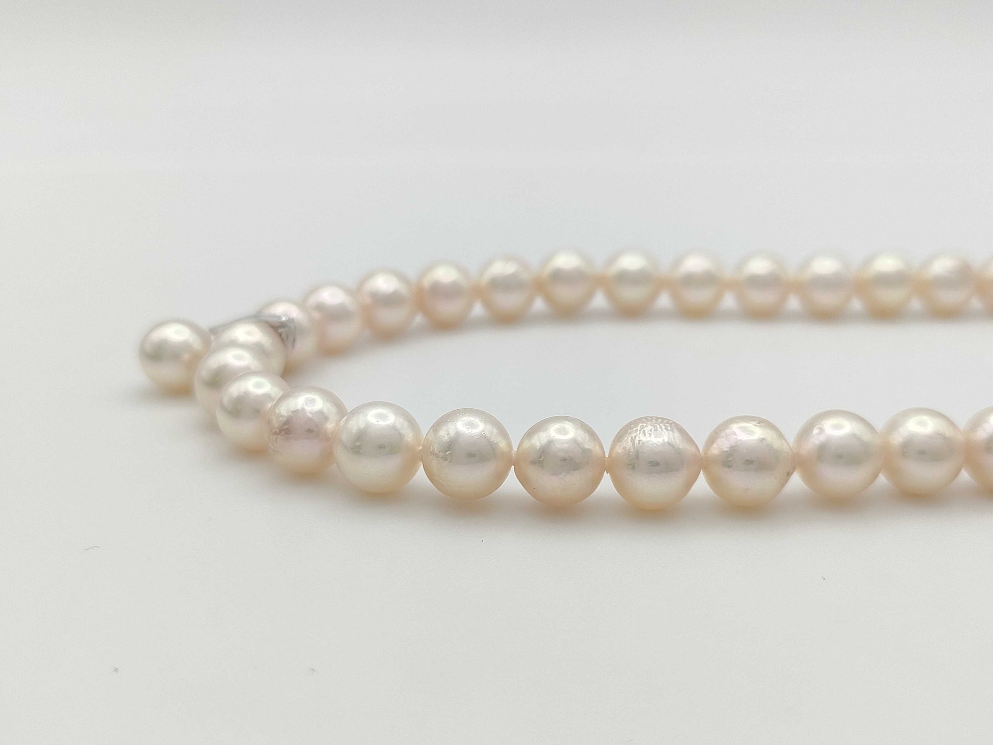 Pearl diameter approx. 7.0-7.4mm SV 33.6g Necklace 