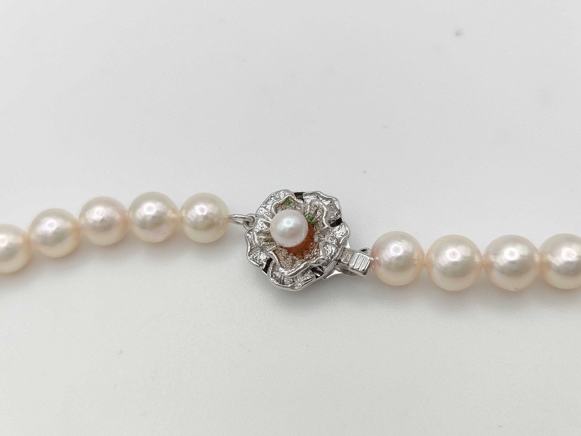 Pearl diameter approx. 7.0-7.4mm SV 33.6g Necklace 