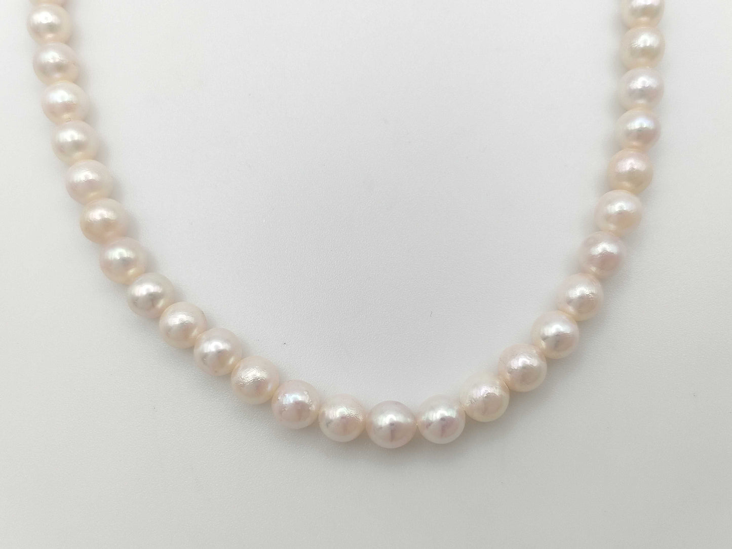 Pearl diameter approx. 6.0-6.3mm SV 24.1g Necklace 