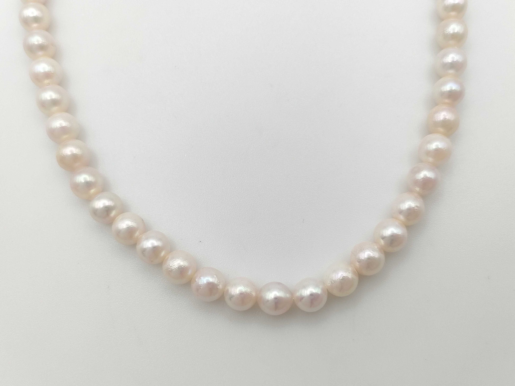 Pearl diameter approx. 6.0-6.3mm SV 24.1g Necklace 