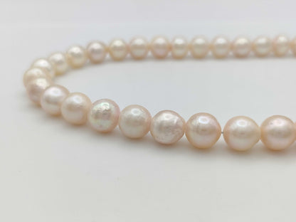 Pearl diameter approx. 9.0-9.5mm SV 52.1g Necklace 