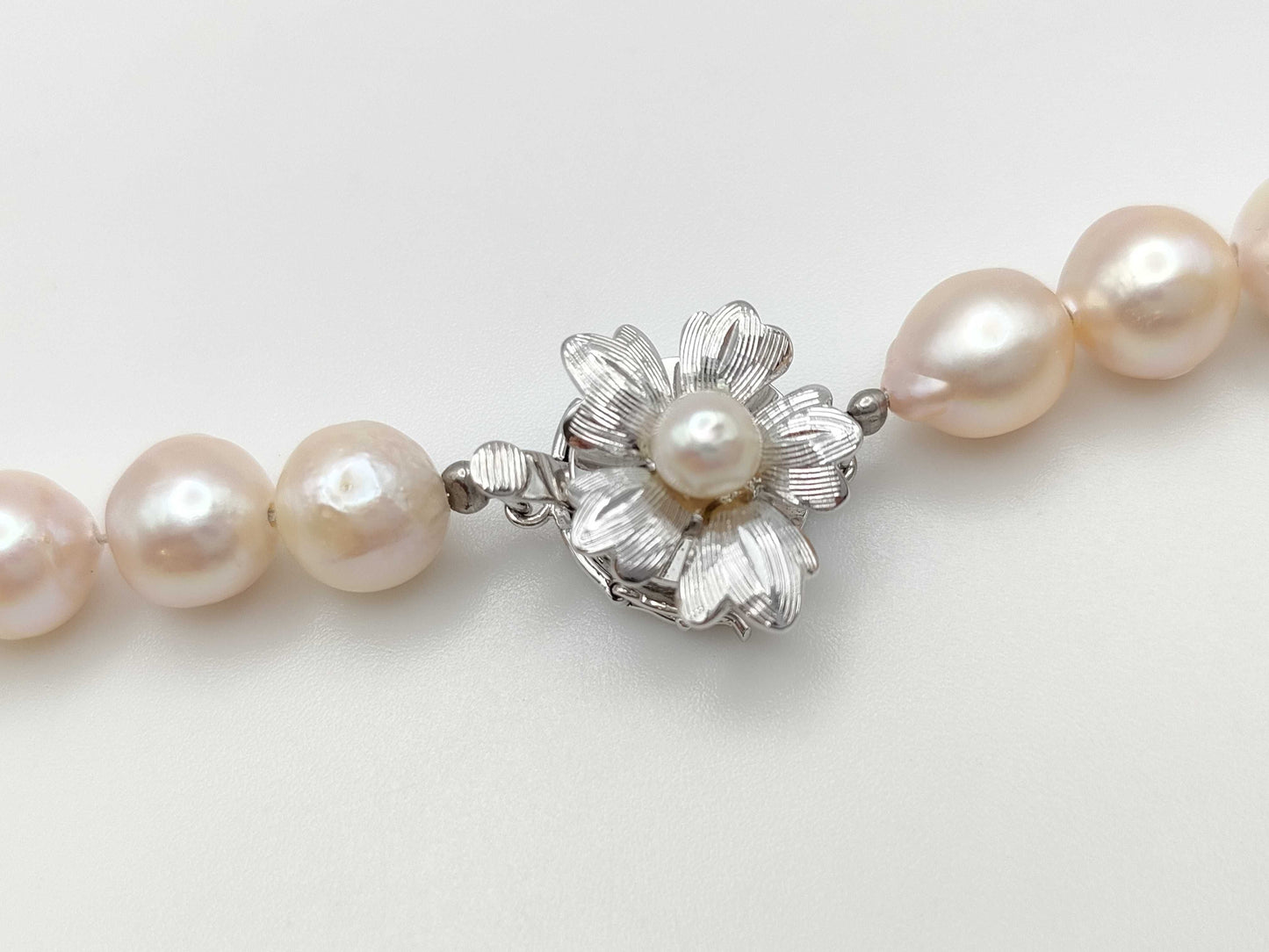 Pearl diameter approx. 9.0-9.5mm SV 52.1g Necklace 