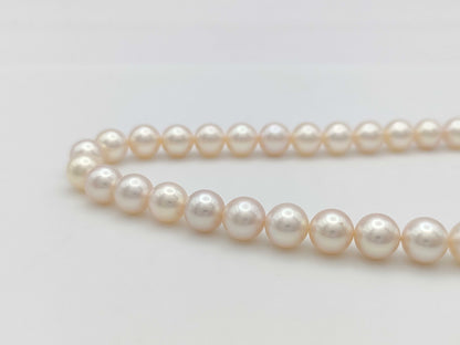 Pearl diameter approx. 7.1-7.4mm SV 31.0g Necklace 