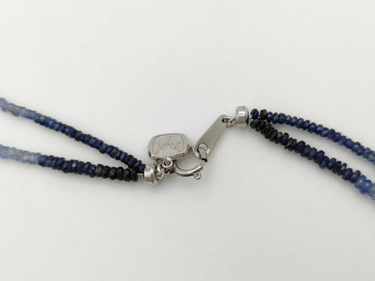 Colored Stone PT850 16.3g Necklace 