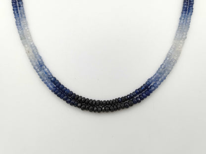 Colored Stone PT850 16.3g Necklace 