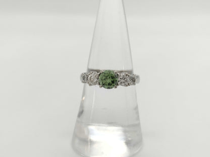 D0.647ct/0.80ct PT900 5.4g Ring 